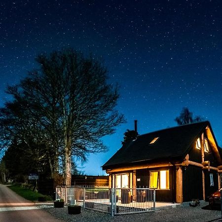 Rowanlea Lodge With Hot Tub Marykirk المظهر الخارجي الصورة